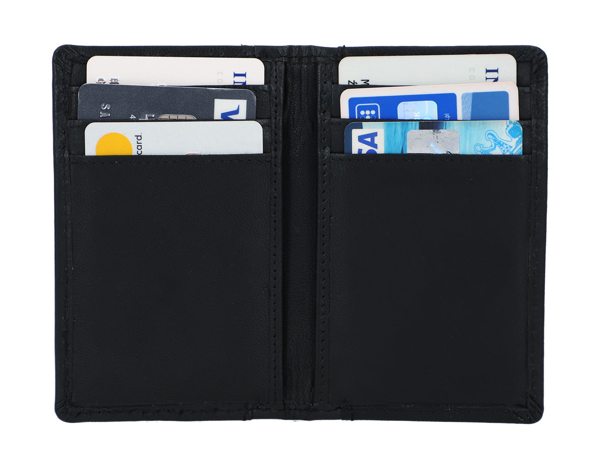 Porta carte di credito in pelle Porta carte di credito in pelle