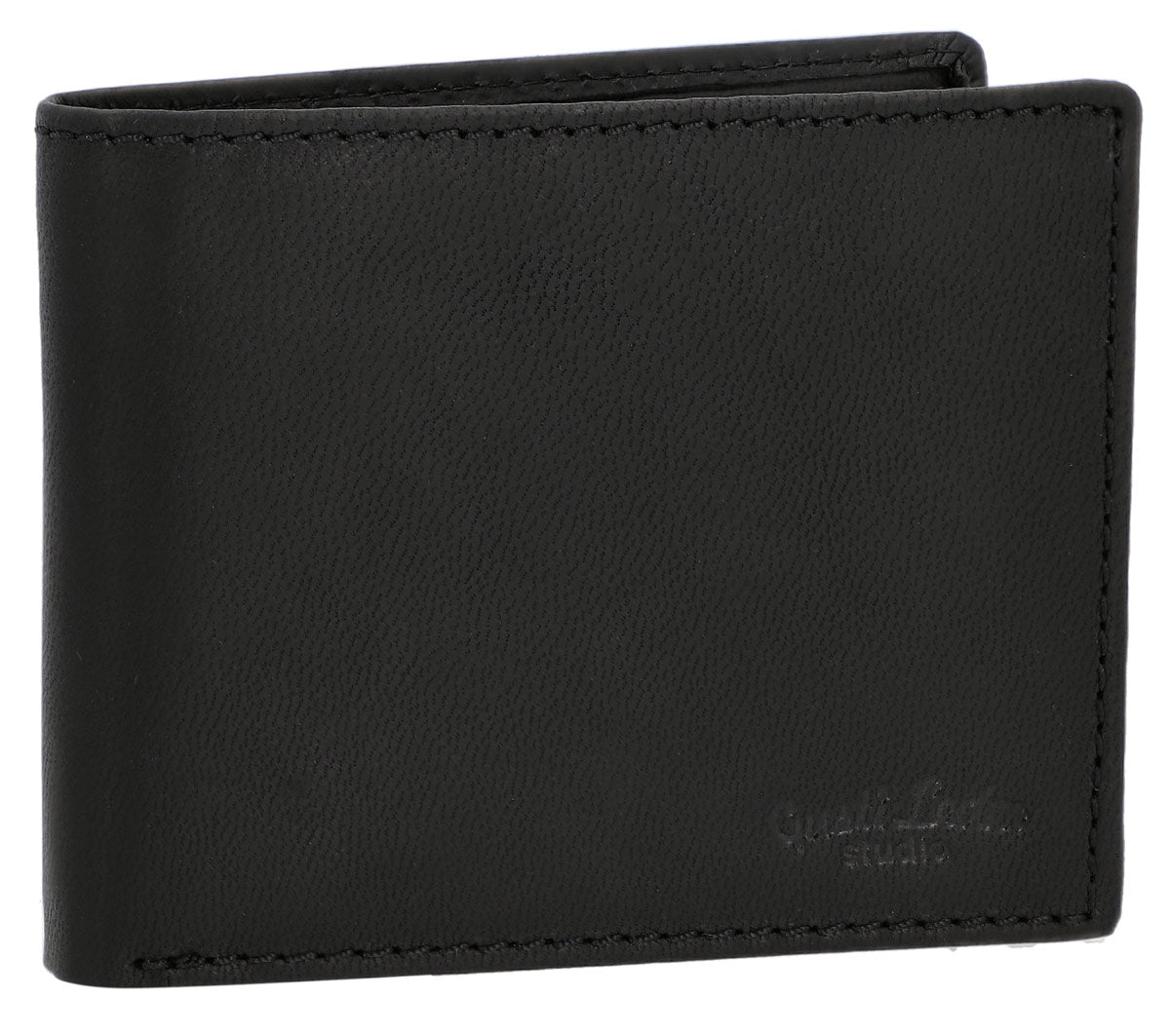 Piquadro - Portafoglio Piccolo Con Patta E Portamonete In Pelle Linea Russel Nero Piquadro - Portafoglio Piccolo Con Patta E Portamonete In Pelle Linea Russel Nero