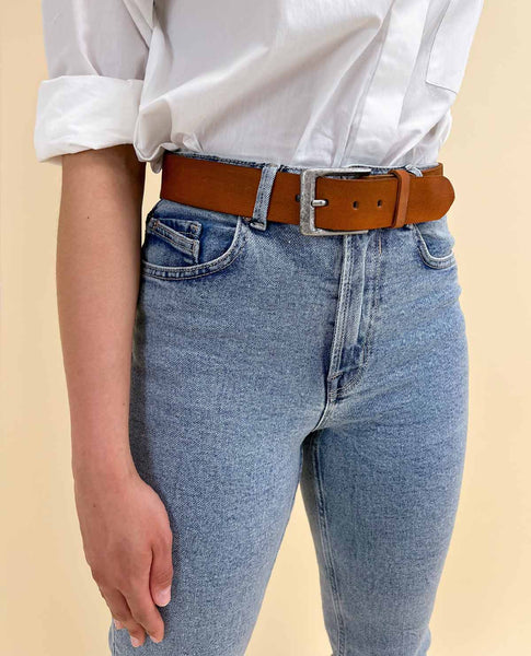 SYMOL Cinture Donna Eleganti Vera Pelle Cintura Vita Piccola 90CM-130CM Cinta Cinturone Cuoio Casual Lavoro Cinturoni Larghezza 3CM Per Signora Ragazza (Girovita:80CM-85CM, Nero - Foto 9