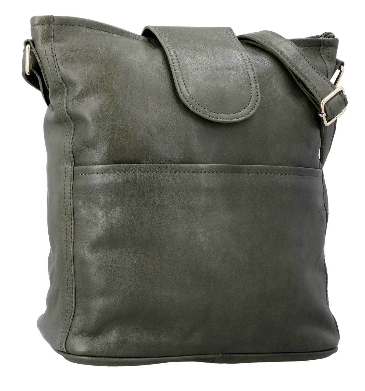 Sonia - Borsa Hobo Sacca a Spalla in Pelle con Logo Sonia - Borsa Hobo Sacca a Spalla in Pelle con Logo