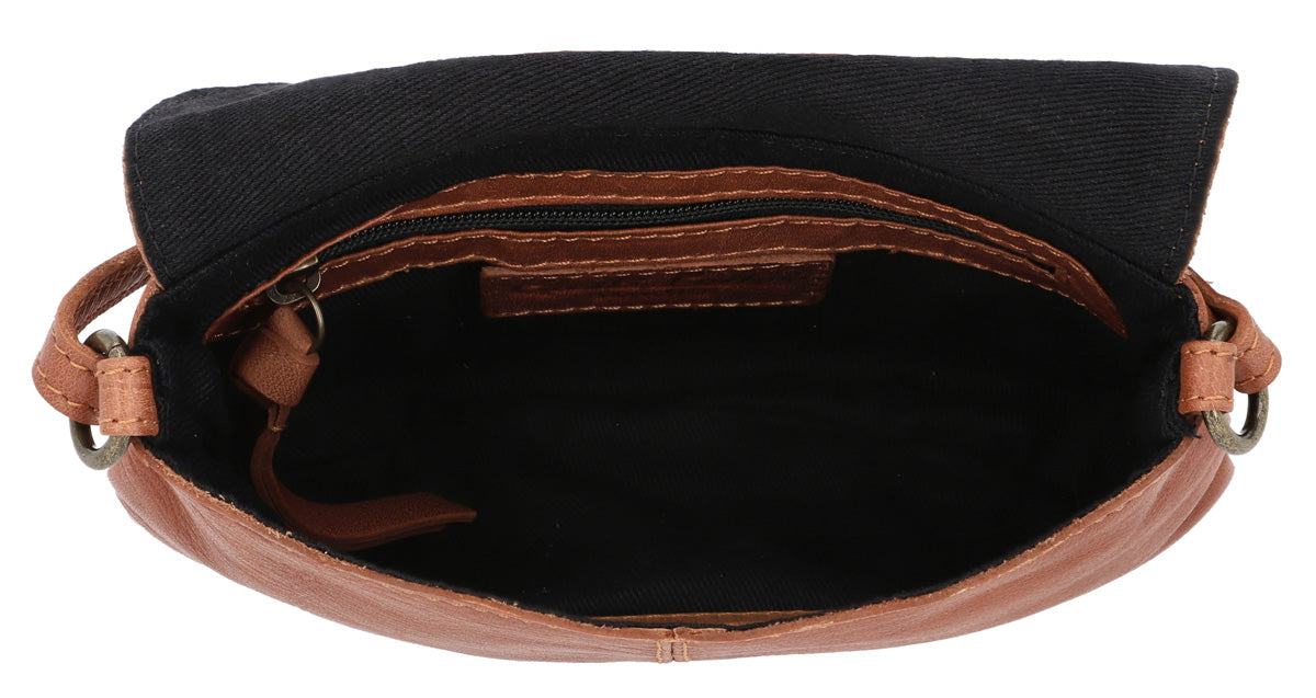 Gusti Borsa a tracolla in pelle - Gabriella Borsa a tracolla piccola borsa in pelle vintage, Marrone 1 Gusti Borsa a tracolla in pelle - Gabriella Borsa a tracolla piccola borsa in pelle vintage, Marrone 1