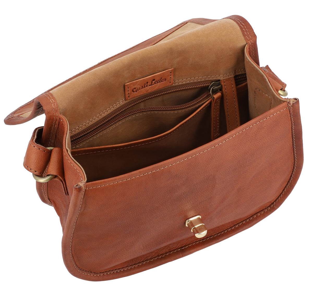 Borsa A Tracolla Donna In Pelle – Borse A Mano Casual E Eleganti Con Zip - Foto 4
