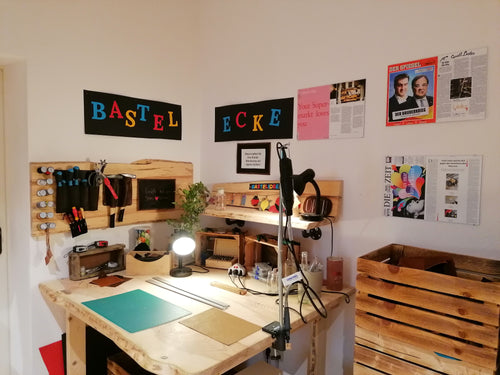 Angolo artigianale in negozio