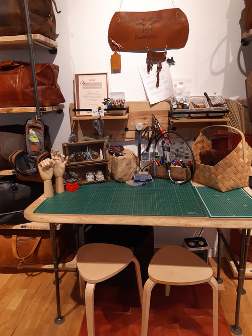 Angolo artigianale in negozio